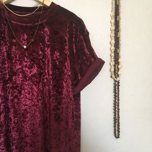 Beautiful velvet top